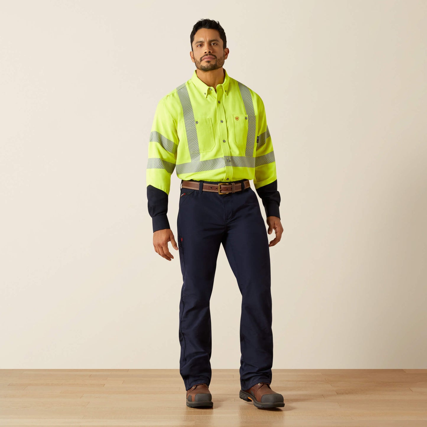 FR Hi-Vis Air Inherent Classic Fit Work Shirt Ariat Work|Men