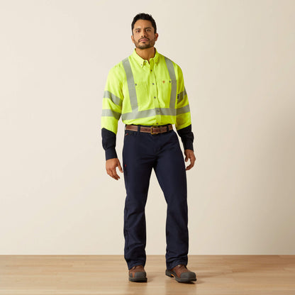 FR Hi-Vis Air Inherent Classic Fit Work Shirt Ariat Work|Men
