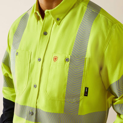 FR Hi-Vis Air Inherent Classic Fit Work Shirt Ariat Work|Men