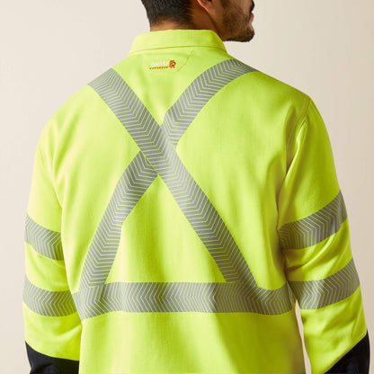 FR Hi-Vis Air Inherent Classic Fit Work Shirt Ariat Work|Men