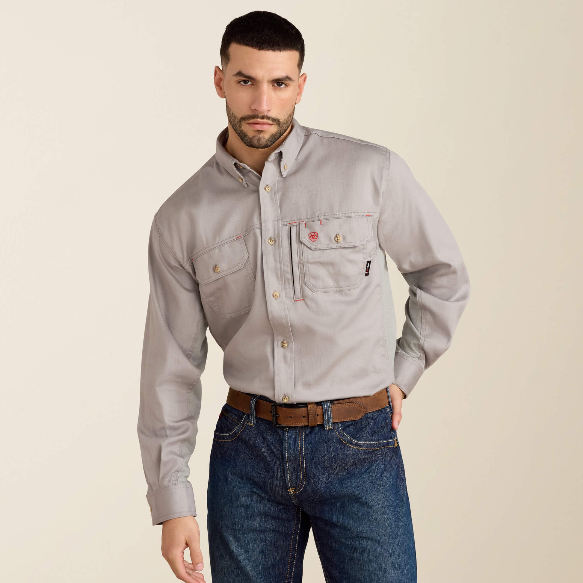 FR Solid Vent Work Shirt Ariat Work|Men