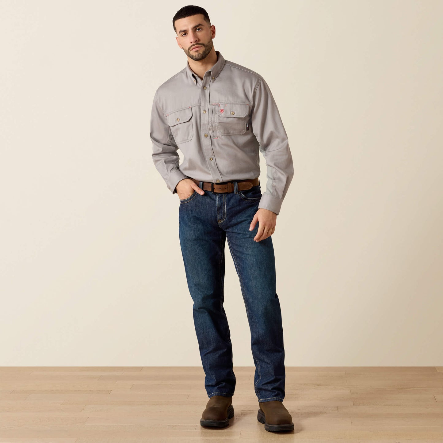 FR Solid Vent Work Shirt Ariat Work|Men