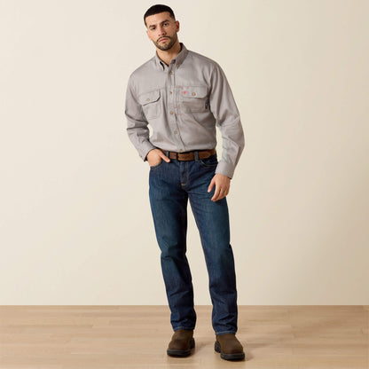 FR Solid Vent Work Shirt Ariat Work|Men