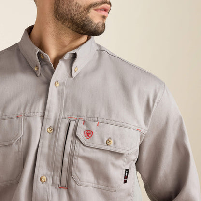FR Solid Vent Work Shirt Ariat Work|Men