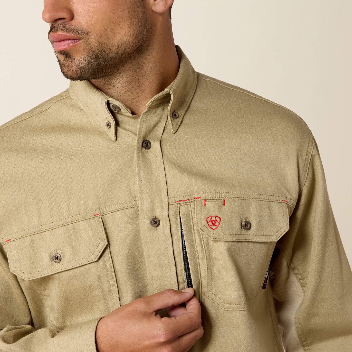 FR Solid Vent Work Shirt Ariat Work|Men