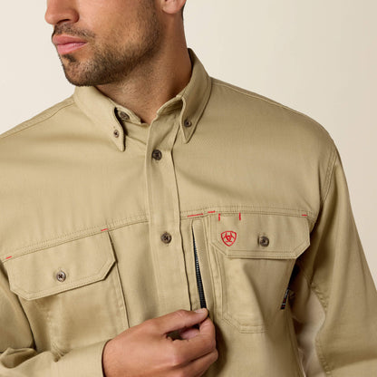 FR Solid Vent Work Shirt Ariat Work|Men
