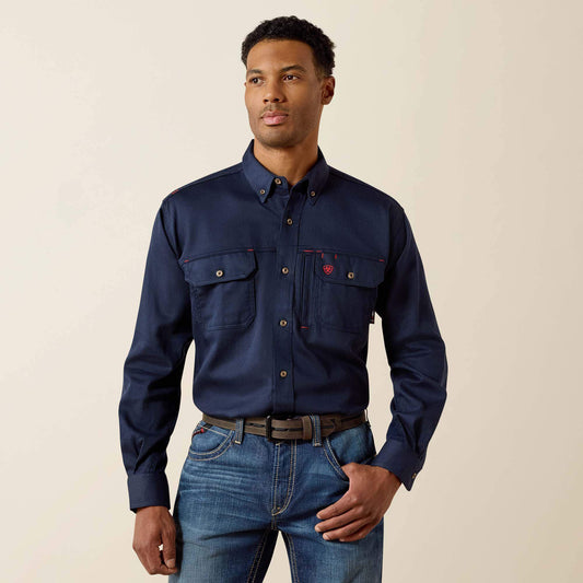 FR Solid Vent Work Shirt Ariat Work|Men
