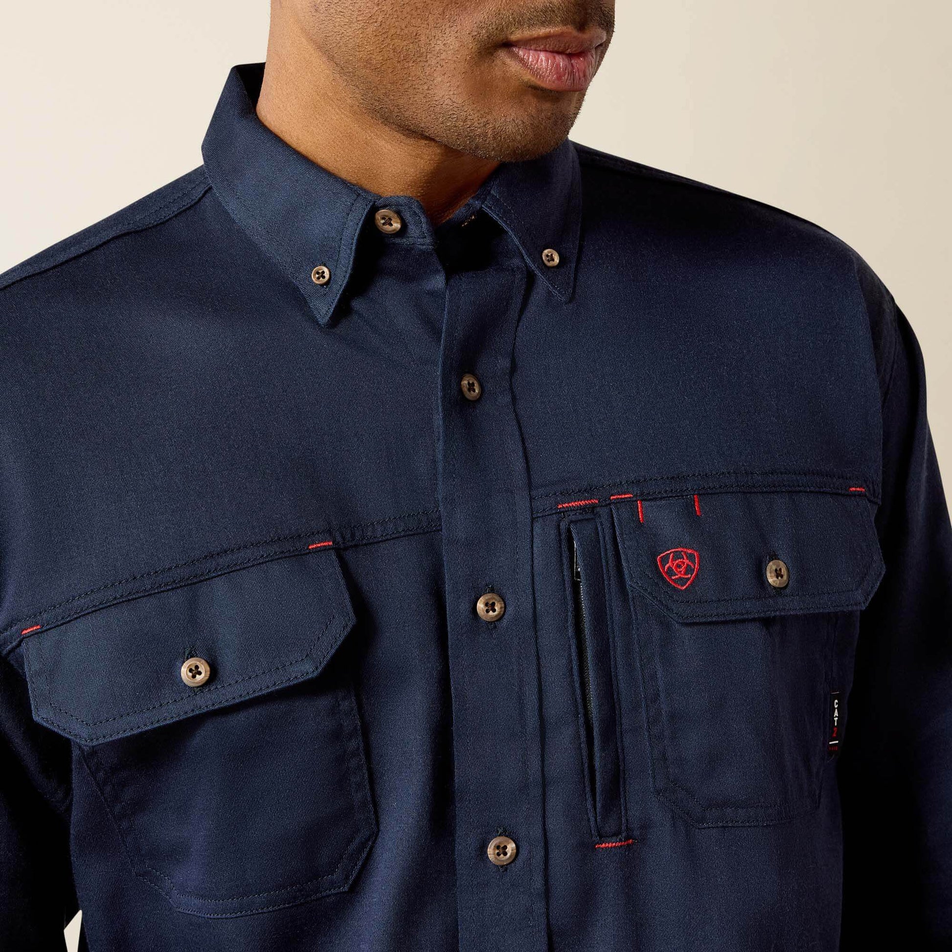 FR Solid Vent Work Shirt Ariat Work|Men
