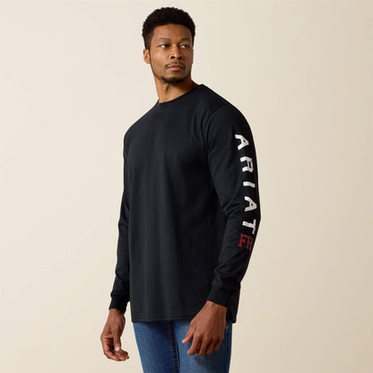 FR Roughneck Skull Logo T-Shirt Ariat Work|Men