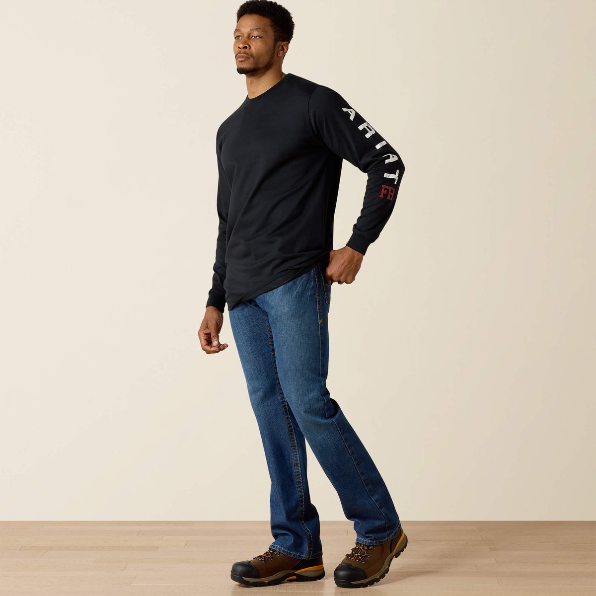 FR Roughneck Skull Logo T-Shirt Ariat Work|Men