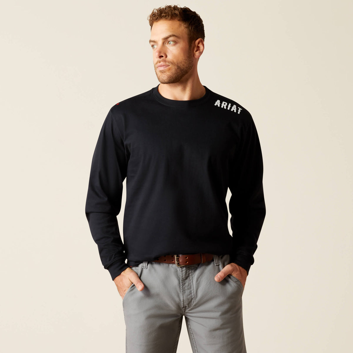 FR Work Hard Live Free T-Shirt Ariat Work|Men