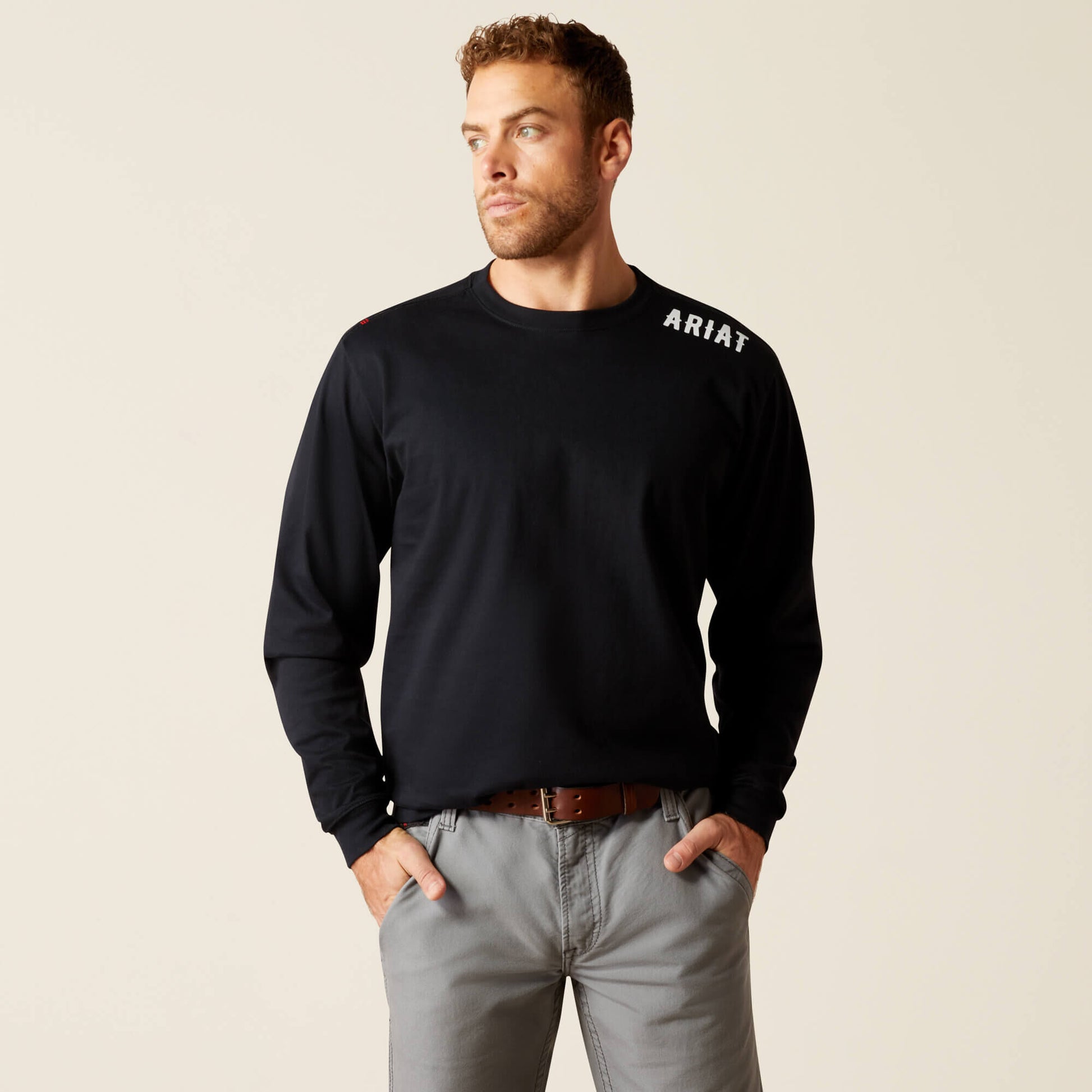 FR Work Hard Live Free T-Shirt Ariat Work|Men