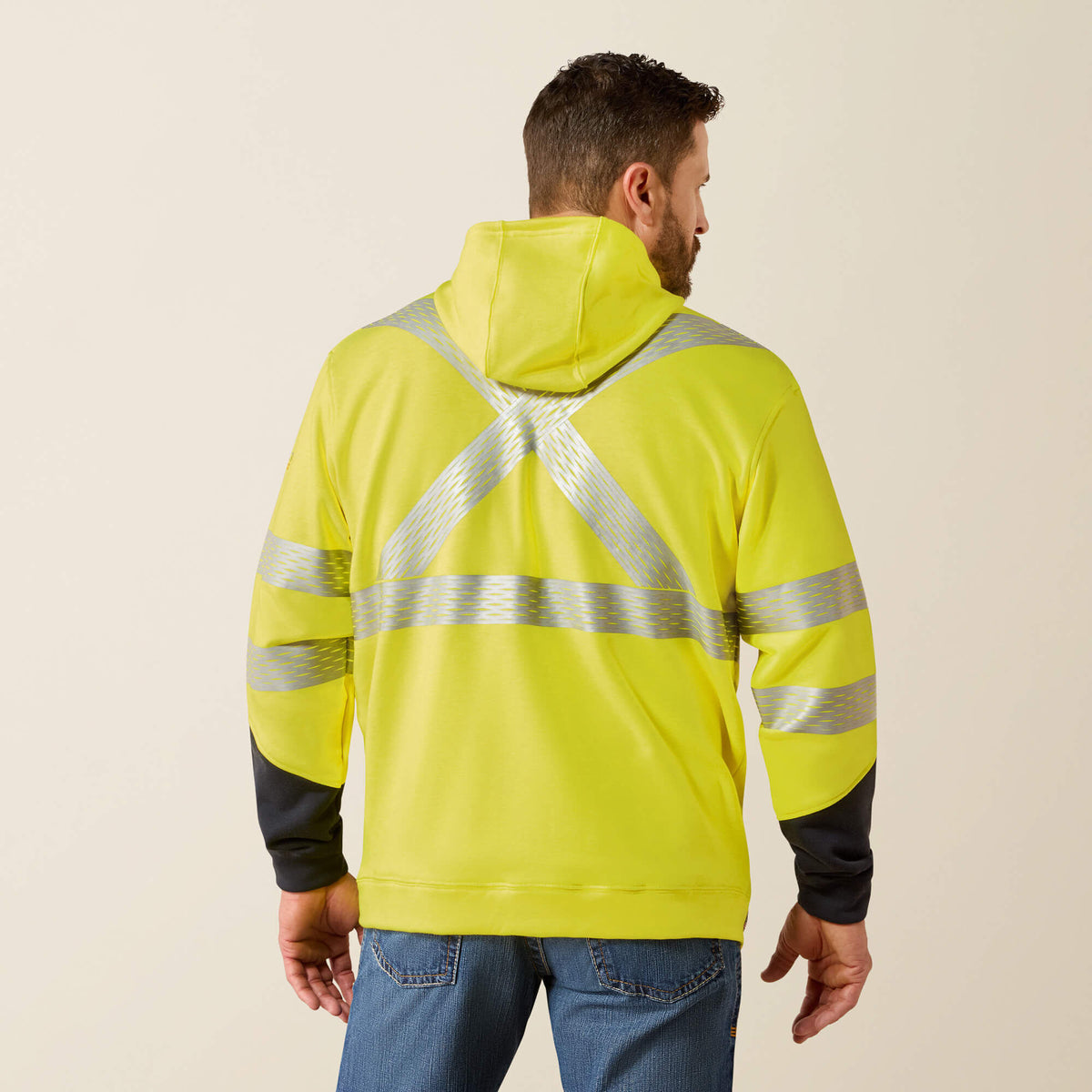 FR Hi-Vis Full Zip Hoodie Ariat Work|Men