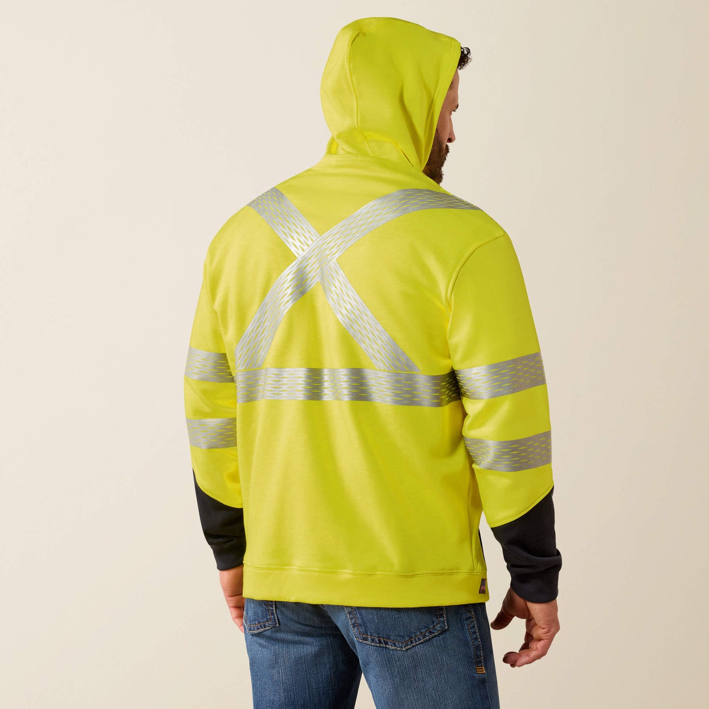 FR Hi-Vis Full Zip Hoodie Ariat Work|Men