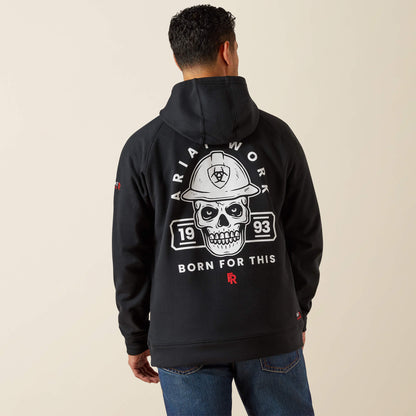 FR DuraStretch Hard Head Full Zip Hoodie Ariat Work|Men