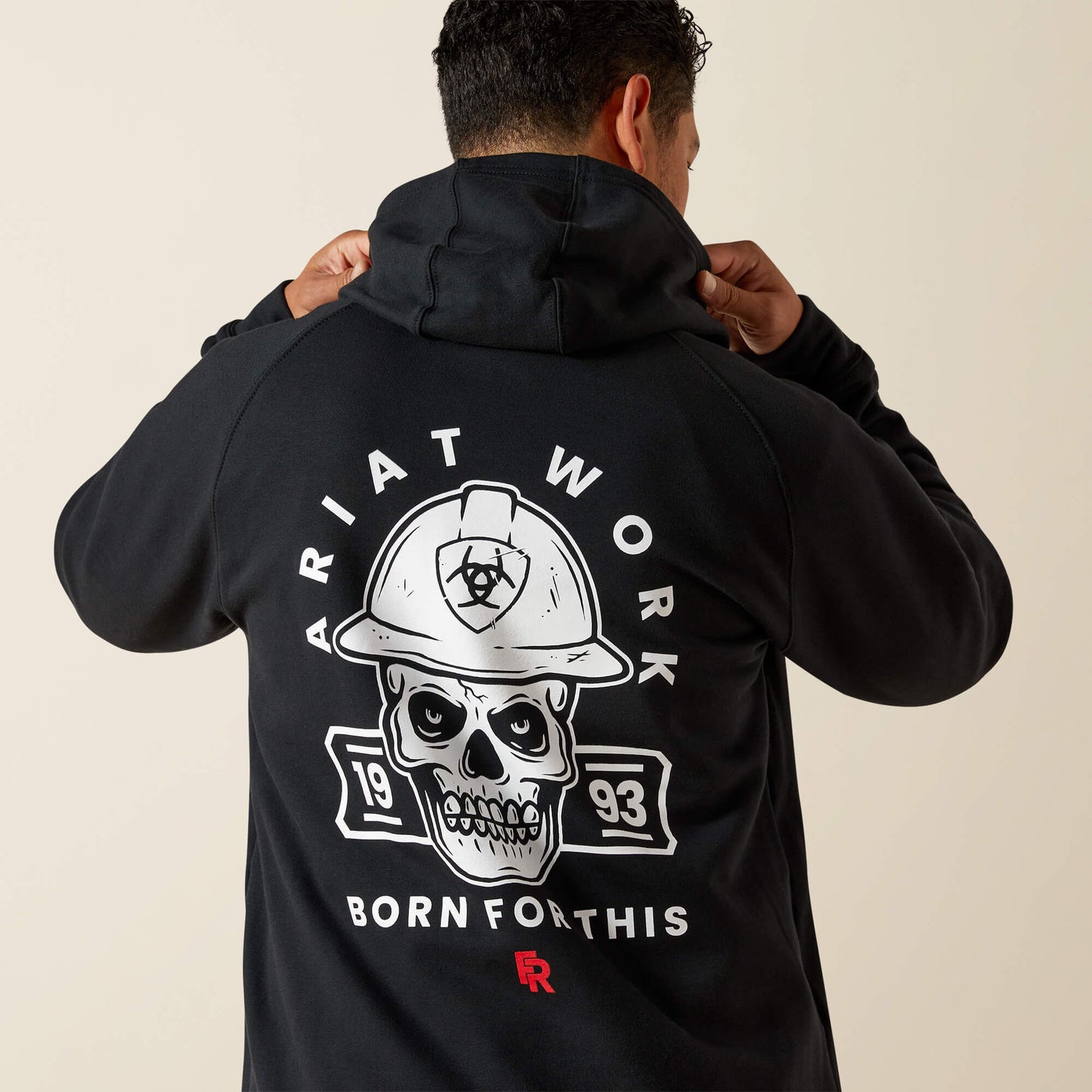 FR DuraStretch Hard Head Full Zip Hoodie Ariat Work|Men