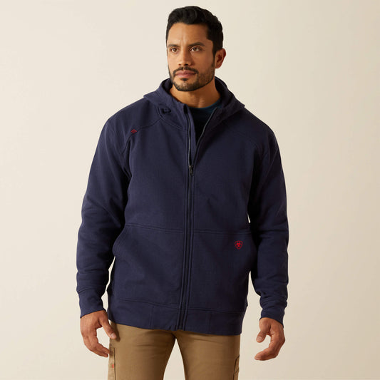 FR DuraStretch Heavyweight Fleece Full Zip Hoodie Ariat Work