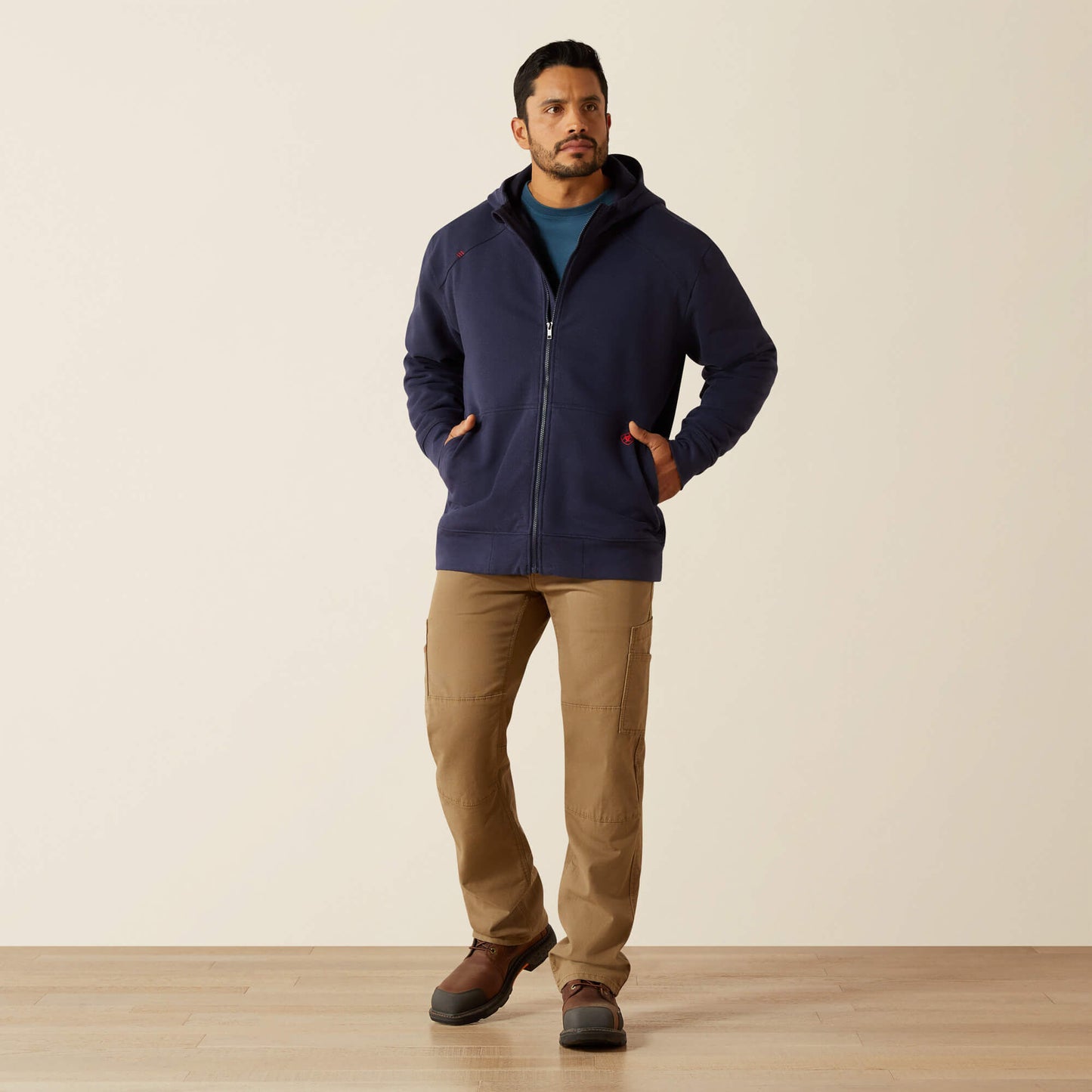 FR DuraStretch Heavyweight Fleece Full Zip Hoodie Ariat Work