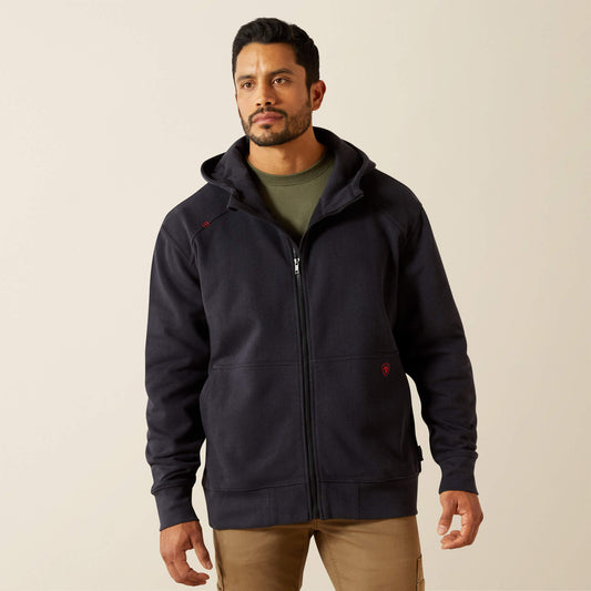 FR DuraStretch Heavyweight Fleece Full Zip Hoodie Ariat Work
