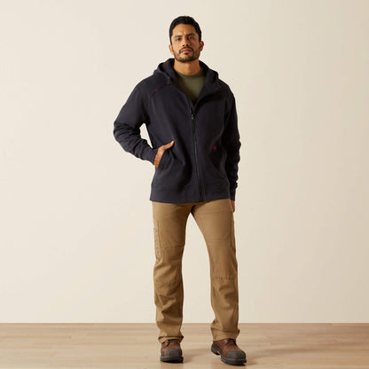 FR DuraStretch Heavyweight Fleece Full Zip Hoodie Ariat Work