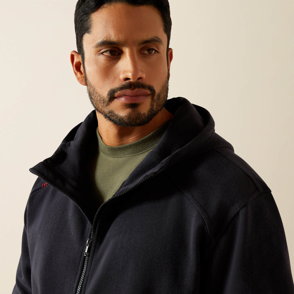 FR DuraStretch Heavyweight Fleece Full Zip Hoodie Ariat Work