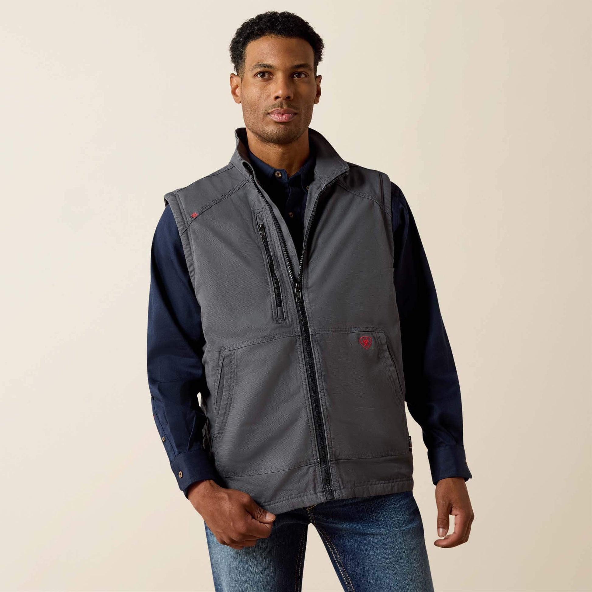 FR DuraLight Cordura Canvas Vest Ariat Work