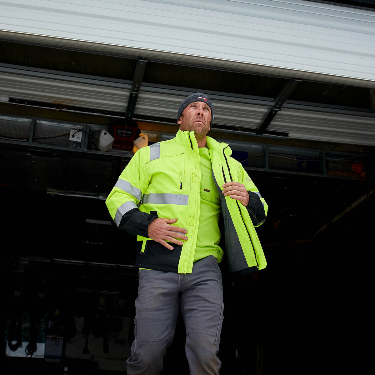 FR Hi-Vis Waterproof Insulated Jacket Ariat Work