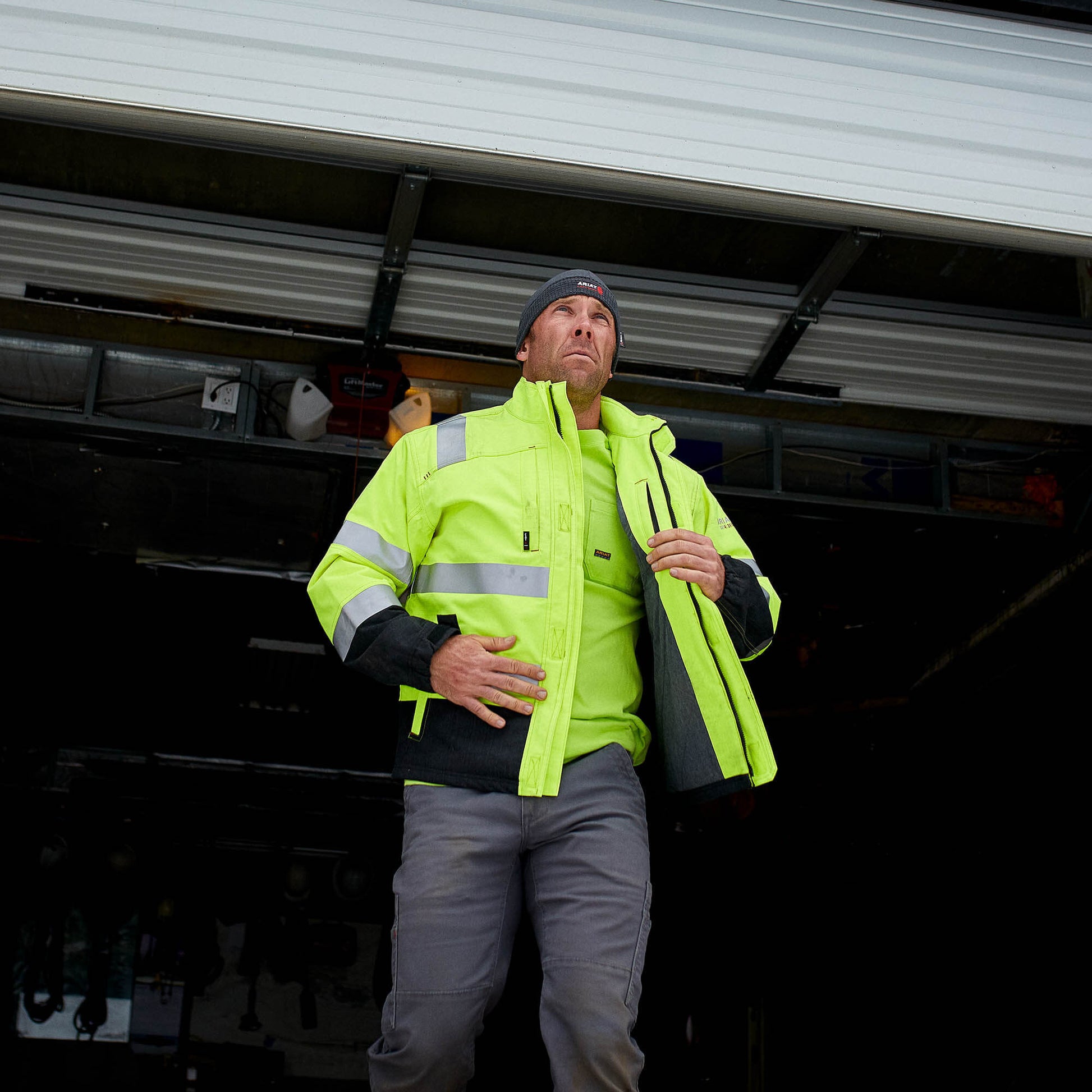 FR Hi-Vis Waterproof Insulated Jacket Ariat Work