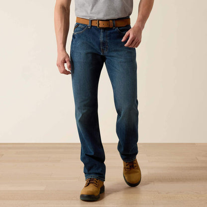 Rebar M3 Loose DuraStretch Basic Stackable Straight Leg Jean Ariat Work|Men