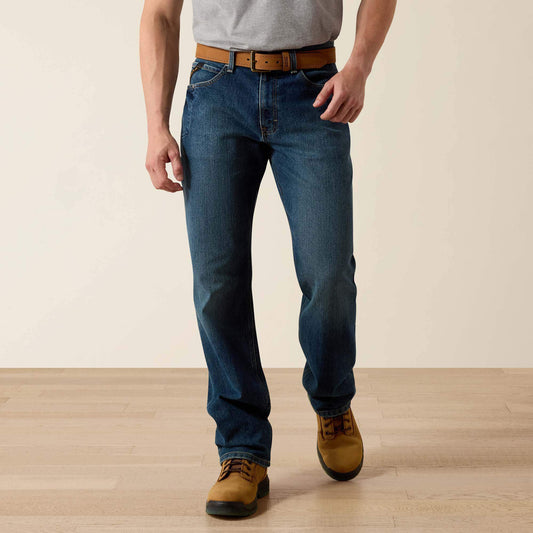 Rebar M3 Loose DuraStretch Basic Stackable Straight Leg Jean Ariat Work|Men