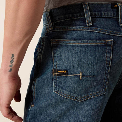 Rebar M3 Loose DuraStretch Basic Stackable Straight Leg Jean Ariat Work|Men
