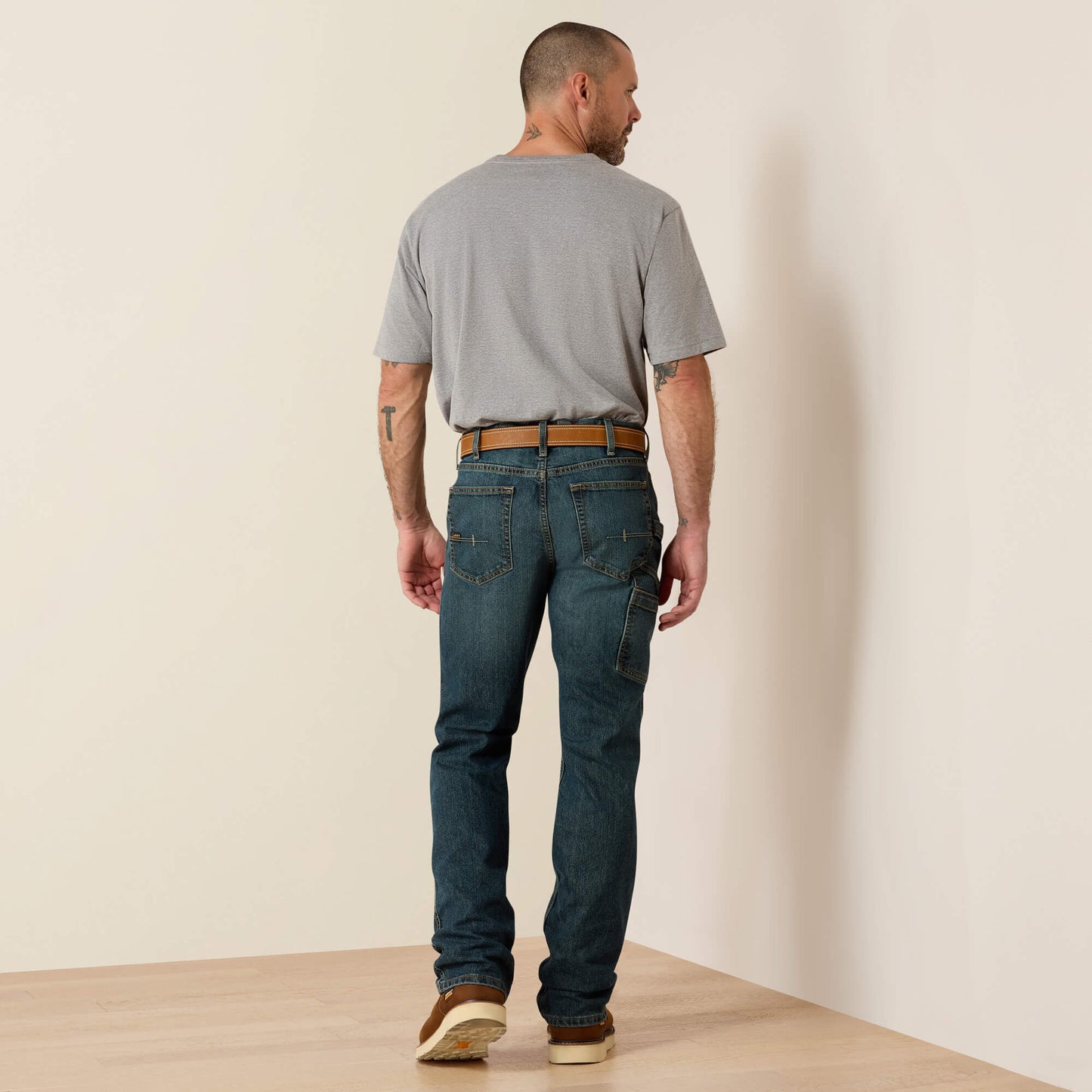 Rebar M7 Slim DuraStretch Workhorse Straight Leg Jean Ariat Work|Men