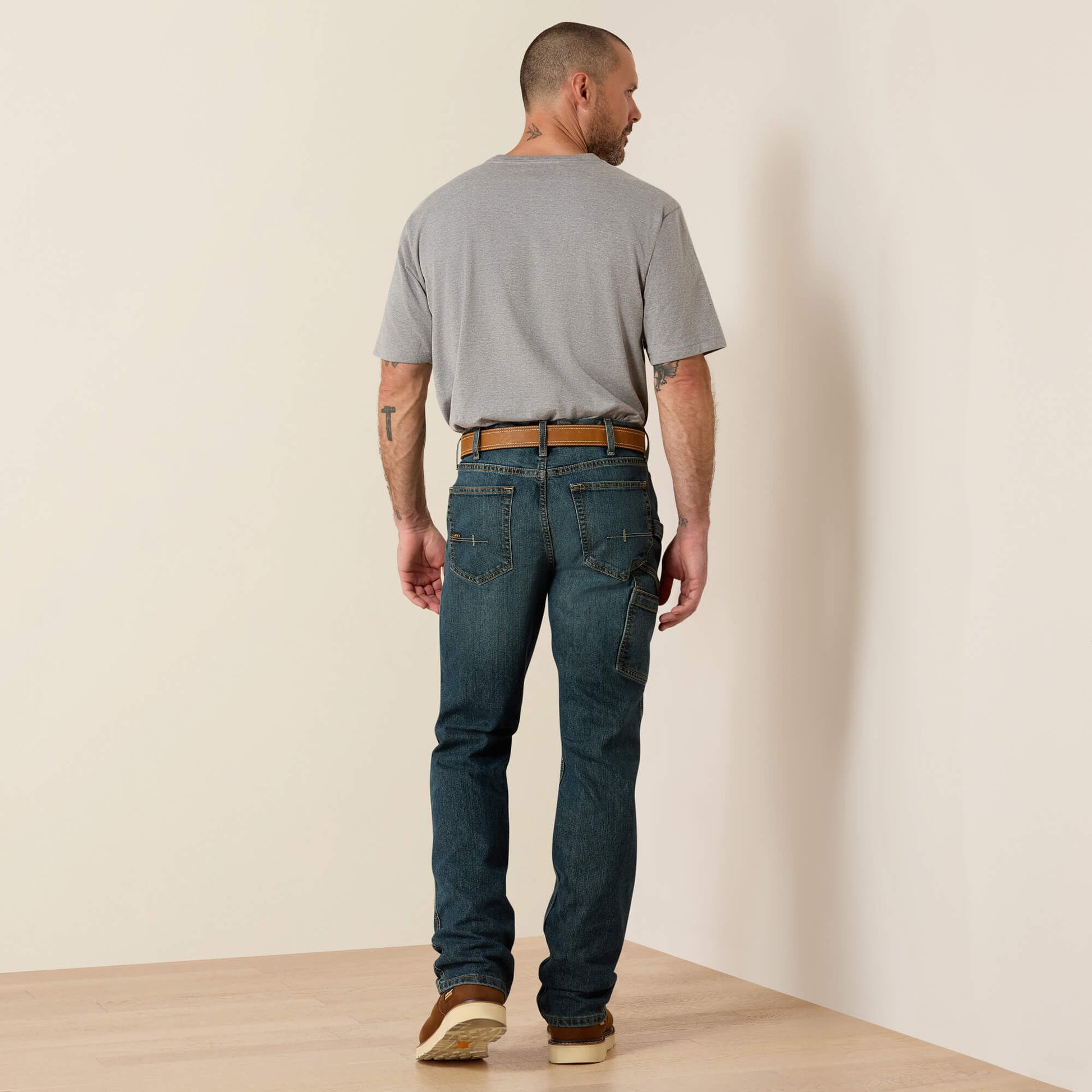 Rebar M7 Slim DuraStretch Workhorse Straight Leg Jean Ariat Work|Men