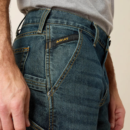 Rebar M7 Slim DuraStretch Workhorse Straight Leg Jean Ariat Work|Men