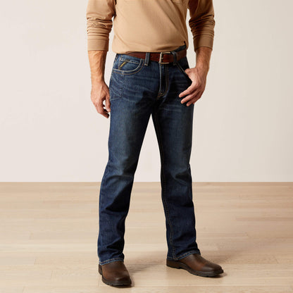 Rebar M4 Relaxed Rail DuraStretch Boot Cut Jeans Ariat Work|Men