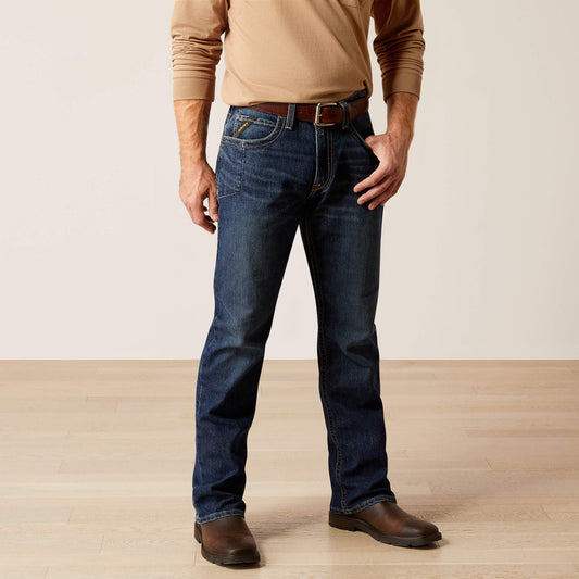 Rebar M4 Relaxed Rail DuraStretch Boot Cut Jeans Ariat Work|Men
