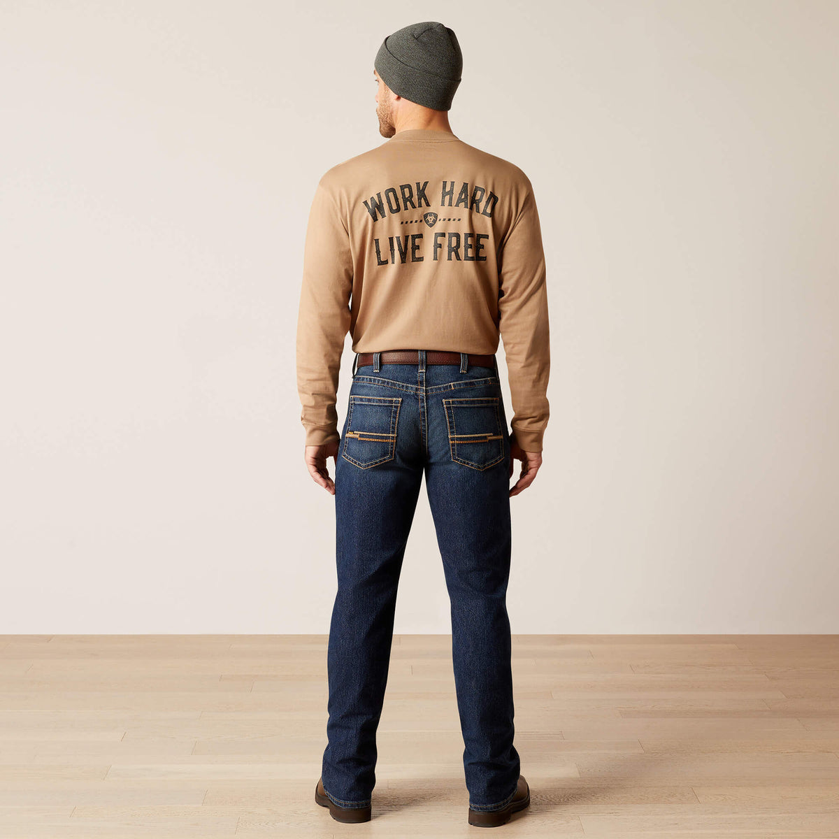 Rebar M4 Relaxed Rail DuraStretch Boot Cut Jeans Ariat Work|Men