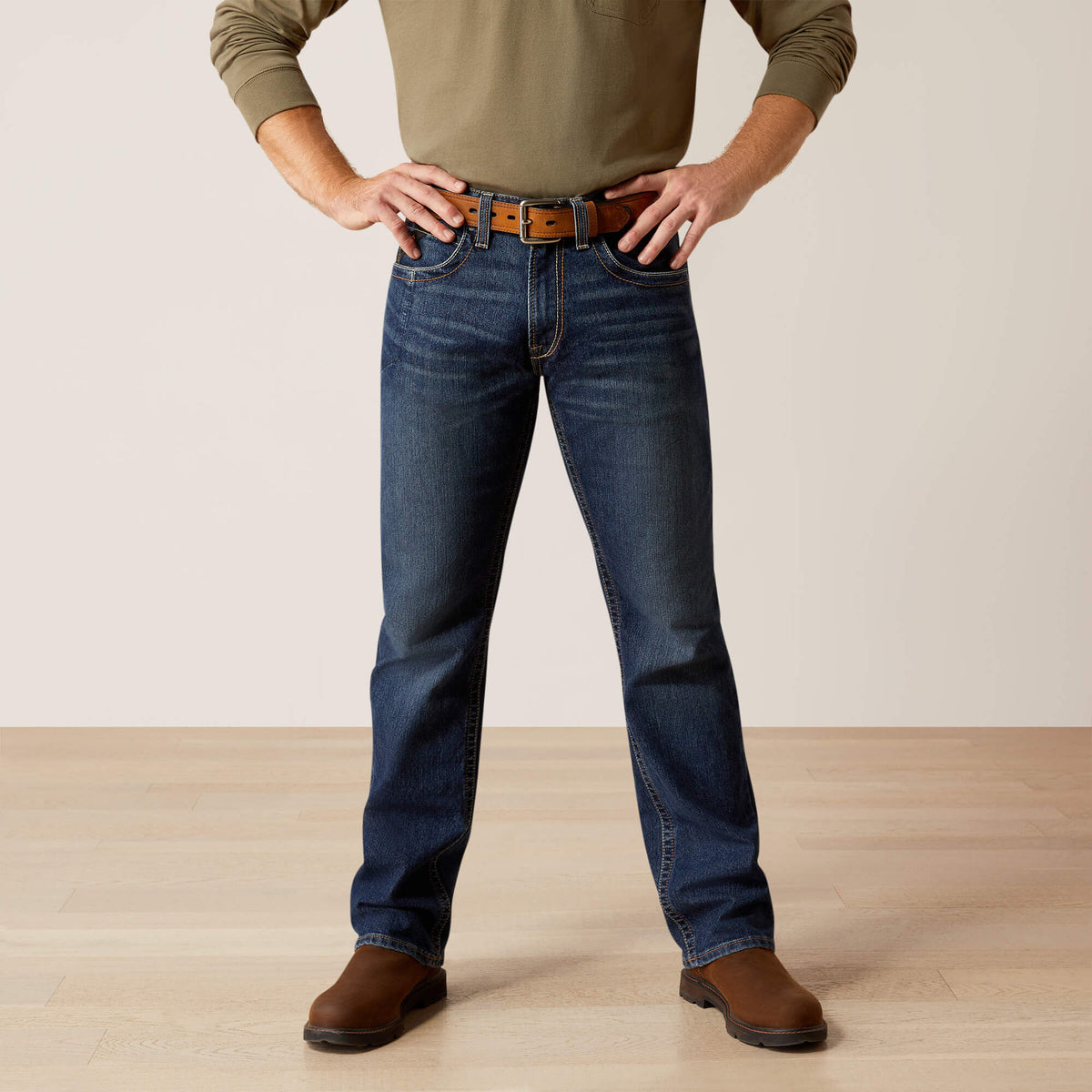 Rebar M5 Straight Rail DuraStretch Straight Leg Jeans Ariat Work|Men