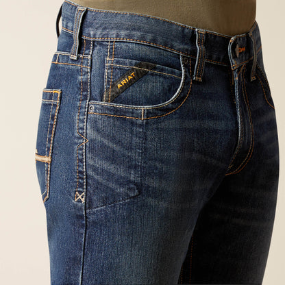 Rebar M5 Straight Rail DuraStretch Straight Leg Jeans Ariat Work|Men