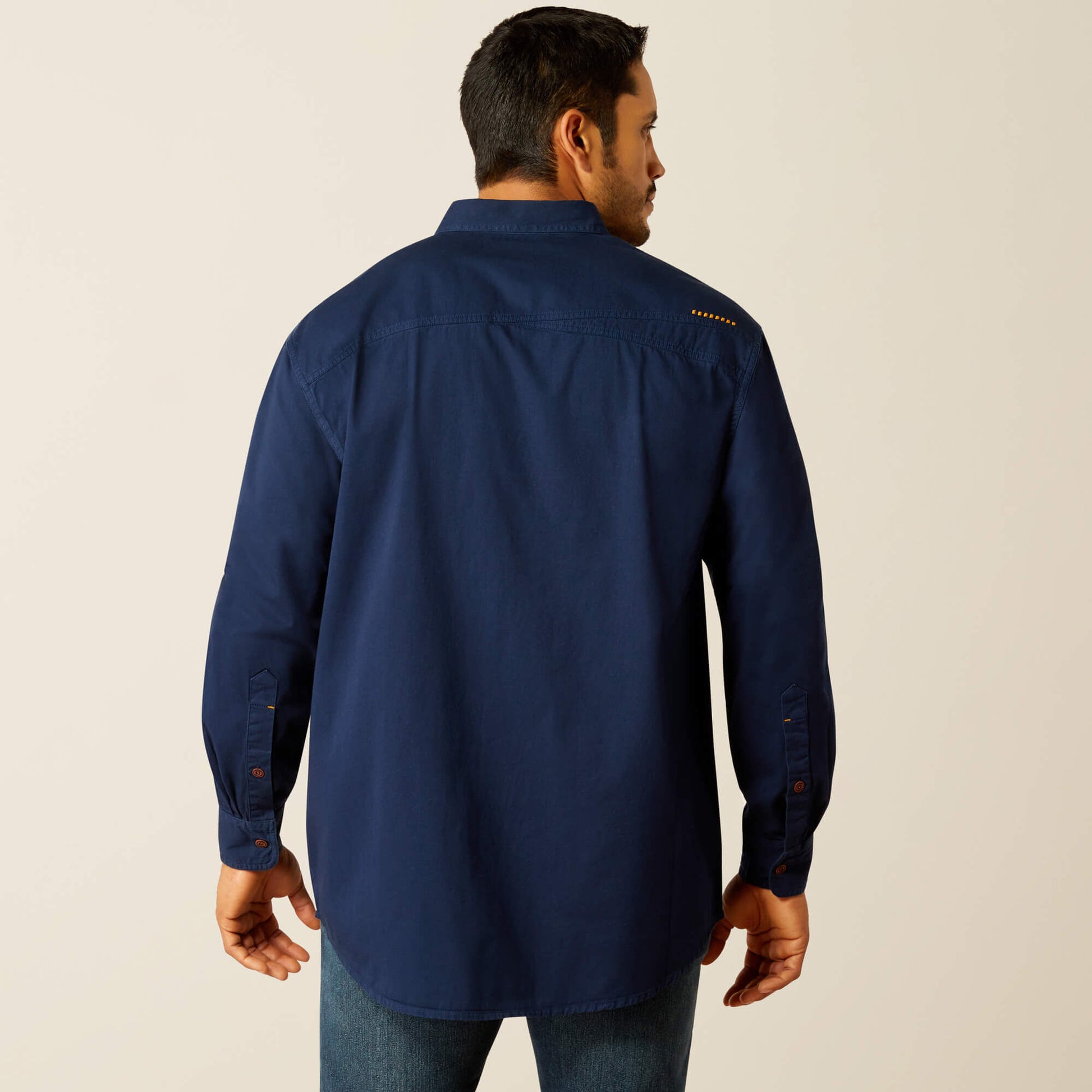 Rebar Washed Twill Work Shirt Ariat Work|Men
