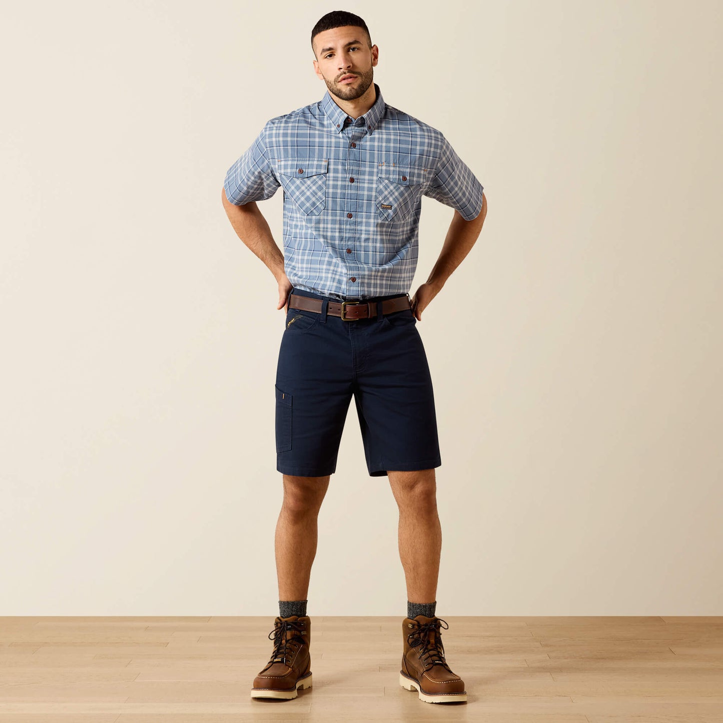 Rebar Made Tough DuraStretch Work Shirt Ariat Work|Sale|Men