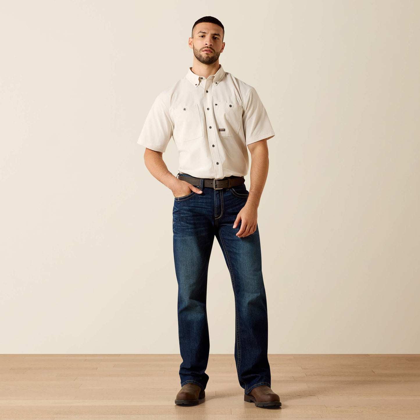 Rebar Made Tough 360 Airflow Work Shirt Ariat Work|Sale|Men