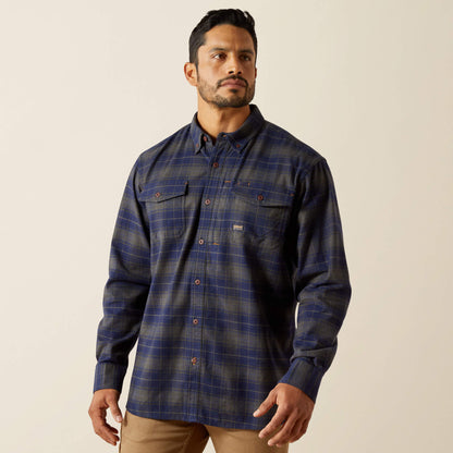 Rebar Flannel DuraStretch Work Shirt Ariat Work|Sale