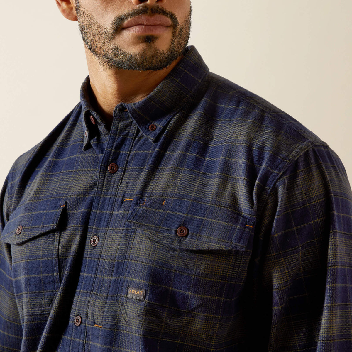 Rebar Flannel DuraStretch Work Shirt Ariat Work|Sale
