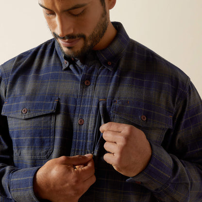 Rebar Flannel DuraStretch Work Shirt Ariat Work|Sale