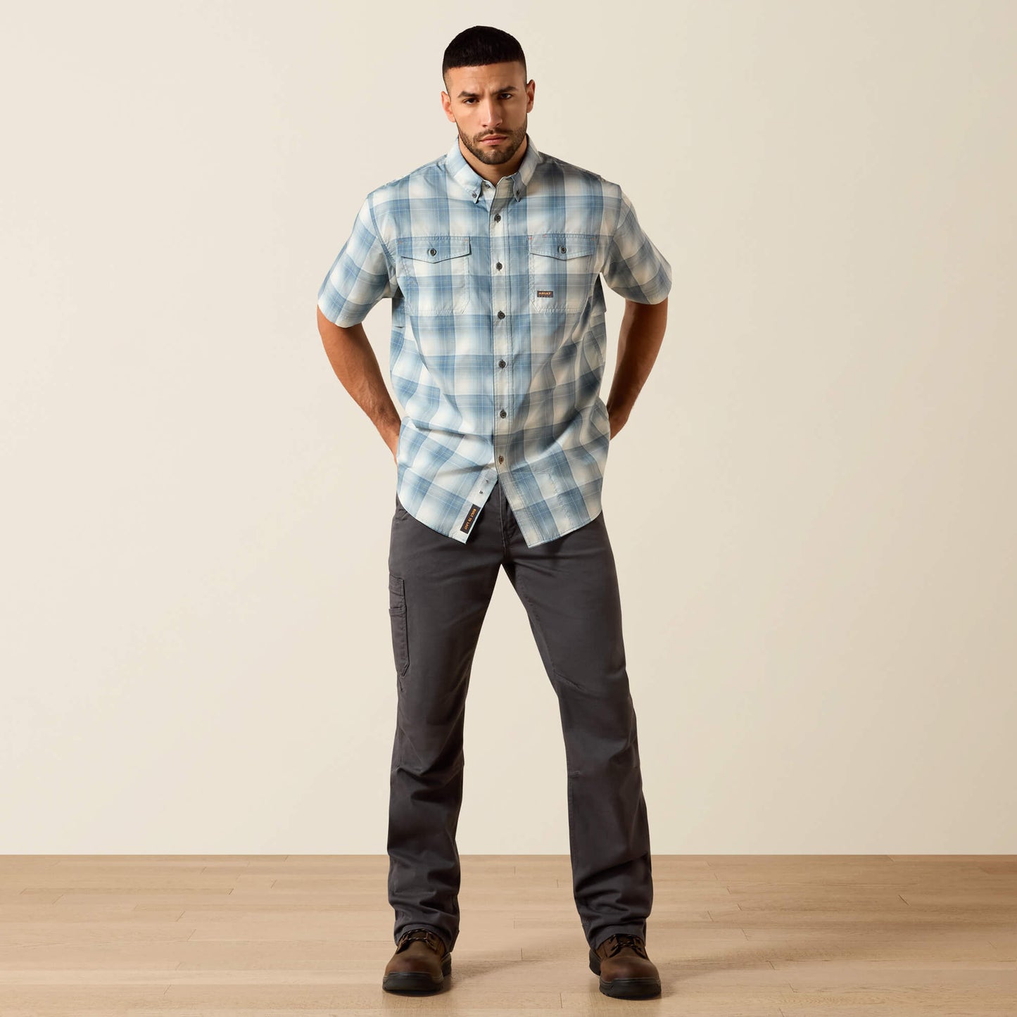 Rebar Made Tough VentTEK DuraStretch Work Shirt Ariat Work|Men|Sale