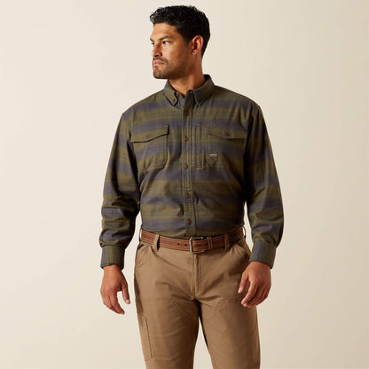 Rebar Flannel DuraStretch Work Shirt Ariat Work|Sale