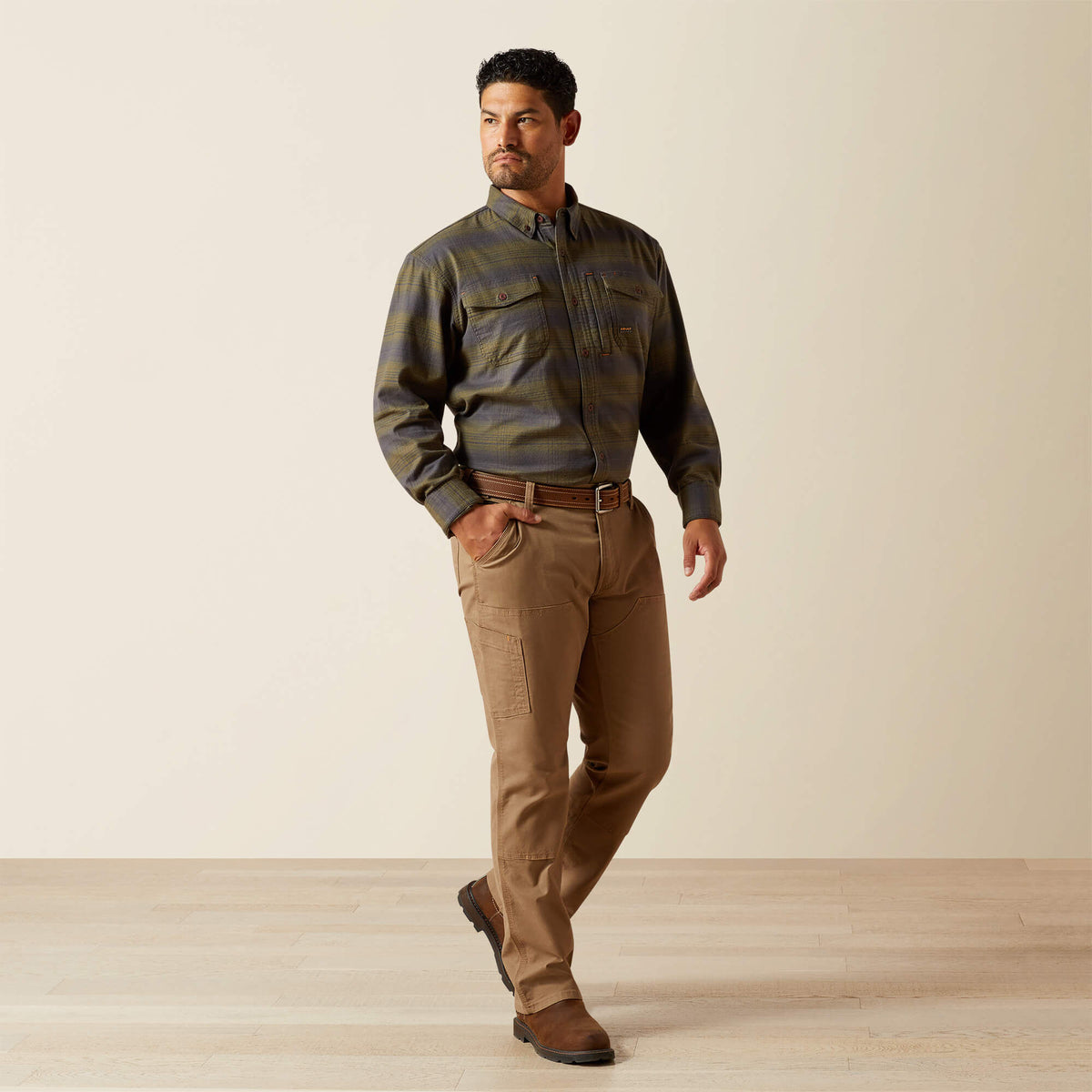 Rebar Flannel DuraStretch Work Shirt Ariat Work|Sale
