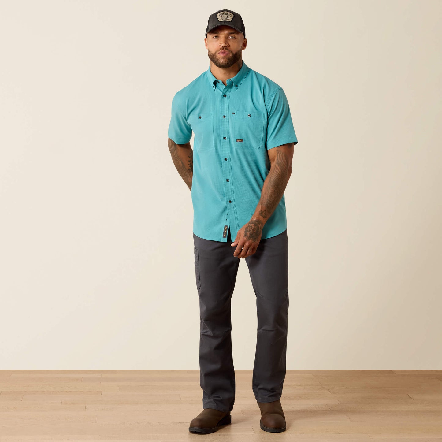 Rebar Made Tough 360 Airflow Work Shirt Ariat Work|Sale