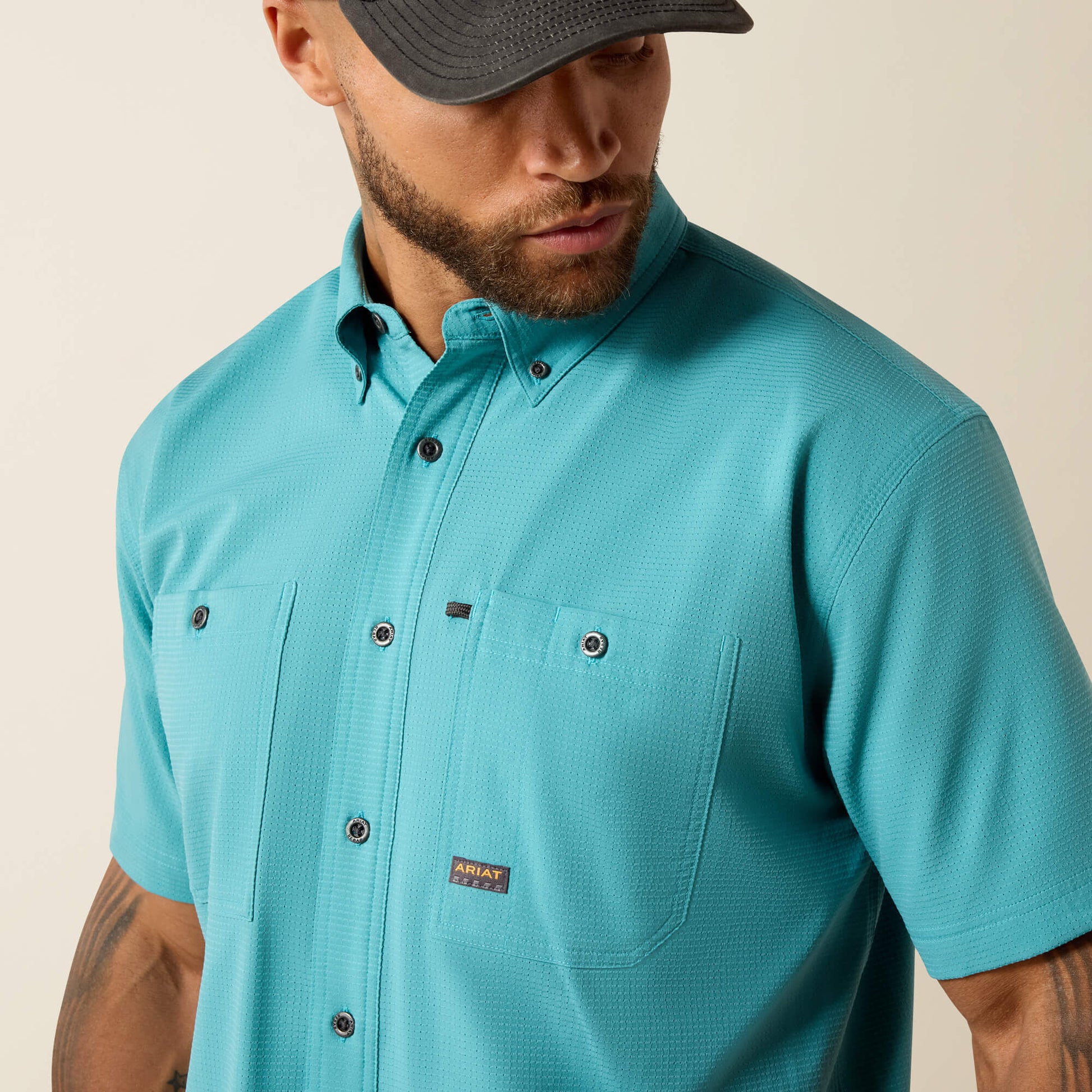 Rebar Made Tough 360 Airflow Work Shirt Ariat Work|Sale
